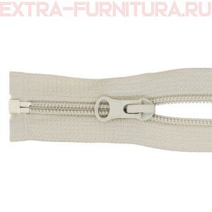 Молния Спираль разъемная дл. 65см, Т5, цв.310 св.серый LOGO