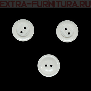 Пуговицы 17/2 белые, ПС-3, "Решетка" упаковка 1000 шт.