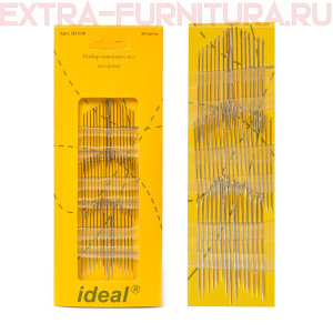Иглы IDEAL арт.ID-058 набор ассорти, уп.50 игл