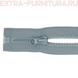 Молния Трактор Т5 1 замок 50см, цв.316 серый, LOGO