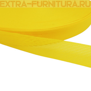 Лента окантовочная 23 мм цв.желтый 6, уп.100м (пл.3,6+/-0,2 гр/м)