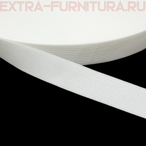Лента окантовочная 22 мм цв. белый, уп.100м (пл.4,0 гр) Ф