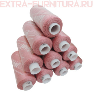 Нитки IDEAL бытовые 40/2 366м, цв.166 розовый (уп.10шт)