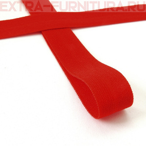 Резинка окантовочная 20мм цв.163 красный, матовая арт.ROM15163 уп. 50м 