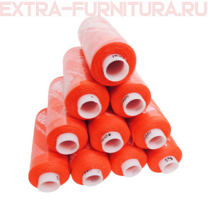 Нитки IDEAL бытовые 40/2 366м, цв.579 оранжевый (уп.10шт)