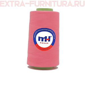 Нитки МН 40/2 п/э  5000 ярдов №161 ярко розовый *