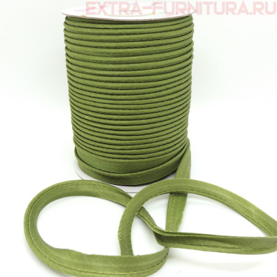 Кант атласный 12 мм, 72 ярда, цв. 127 хаки светлый ЕВРО