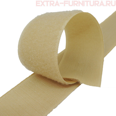 Лента контакт 50мм цв.бежевый 5208 (25м)