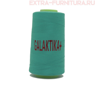 Нитки GALAKTIKA  40/2 п/э  4000 ярдов, цв.242 зелено-синий светлый