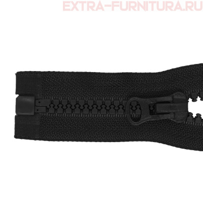 Молния Трактор Т8 1 замок 75см, цв. 322 черный, LOGO