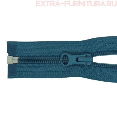 Молния Спираль разъемная дл. 65см, Т5, цв.221 морская волна LOGO