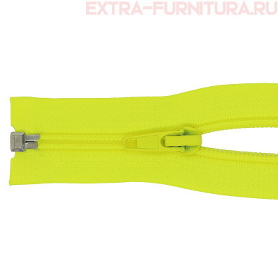 Молния Спираль разъемная Т5, дл. 80см, цв.229 ярко-салатовый