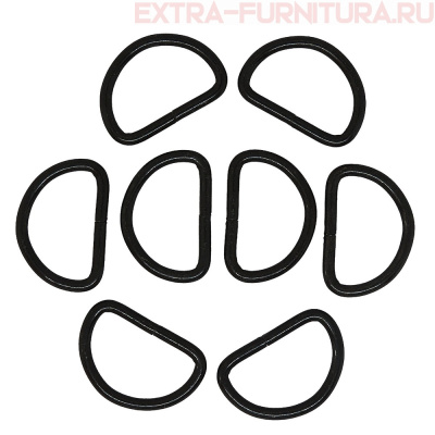 Полукольцо 30 мм (d=2,5 мм), цв. оксид, уп.500шт А