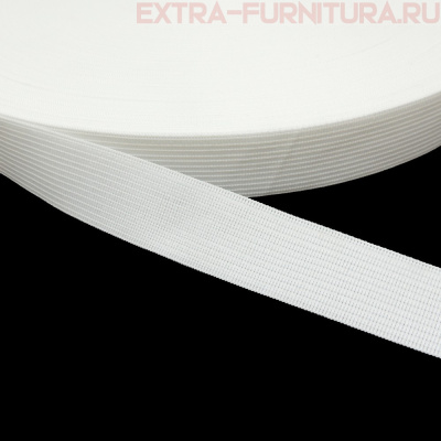 Лента окантовочная 22 мм цв. белый, уп.100м (пл.4,0 гр) Ф