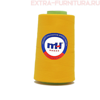 Нитки МН 40/2 п/э  5000 ярдов №552 желтый