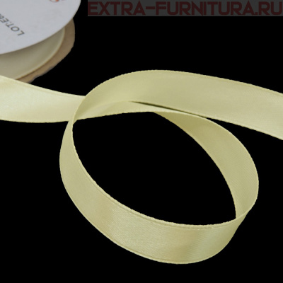 Лента атласная 12 мм цв. 004 молоко рул. 27,42м