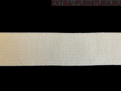 Резинка вязаная, 35мм, цв.белый (уп.-50м, 9уп./36уп.) "М"