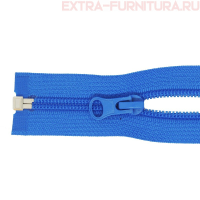 Молния Спираль разъемная дл. 80см, Т5, цв.213 василек LOGO