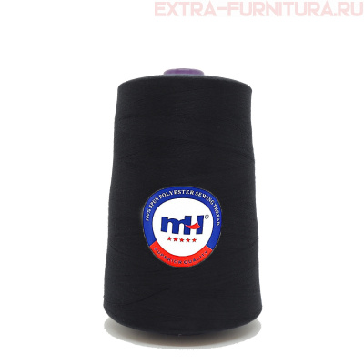  Нитки МН 40/2 п/э 520 гр.(~20000 ярдов), цв.черный